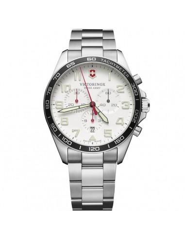 Victorinox Swiss Army Men's Chrono Watch - Fieldforce Black Dial Bracelet | 241856 Comparez plus de prix