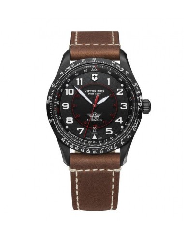 Victorinox Swiss Army Men's Mechanical Watch - Airboss Black Dial Strap | 241886 prix pour 