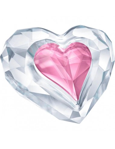 Swarovski Crystal Ornament - Heart-Only for You Clear and Pink | 5428006 Dans la société mordern