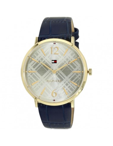 Tommy Hilfiger Women's Quartz Watch - Silver Tone Dial Blue Strap | 1781843 de technologie