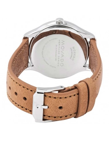 Movado Women's Quartz Watch - Heritage Calendoplan White Dial Leather Strap | 3650065 Par le système avancé 