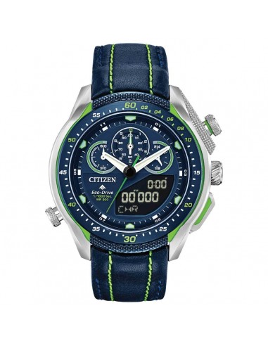 Citizen Men's Eco Drive Watch - Promaster SST Blue and Light Green Strap | JW0138-08L Dans la société mordern