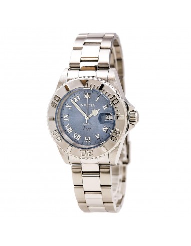 Invicta 14361 Women's Angel Quartz Light Blue Dial Stainless Steel Dive Watch Livraison rapide