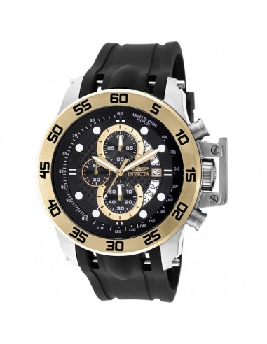 Invicta 19253 Men's I-Force Black Rubber Strap Black Dial Multifunction Chrono Watch du meilleur 