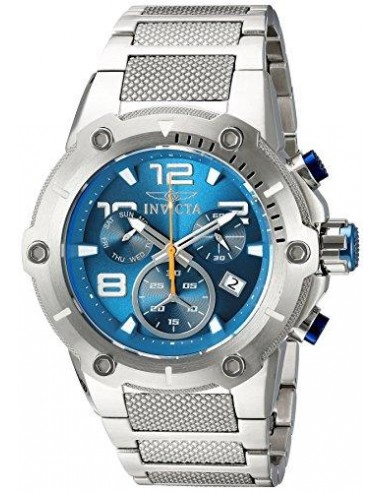 Invicta 19527 Men's Speedway Blue Dial Steel Bracelet Chronograph Watch store