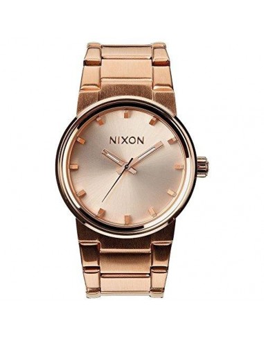 Nixon A160897 Men's The Cannon Rose Gold Dial Rose Gold Steel Bracelet Watch l'achat 