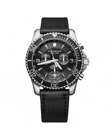 Victorinox Swiss Army Men's Chronograph Watch - Maverick Black Dial Strap | 241864 l'achat 