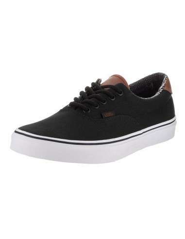 Vans Unisex C&L Era 59 Black & Material Mix Lace-Up Skate Shoe |VA38FSMMK de technologie