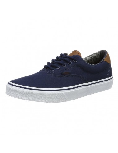 Vans Unisex C&L Era 59 Dress Blues & Material Mix Lace-Up Skate Shoe |VA38FSMVE pas cher chine