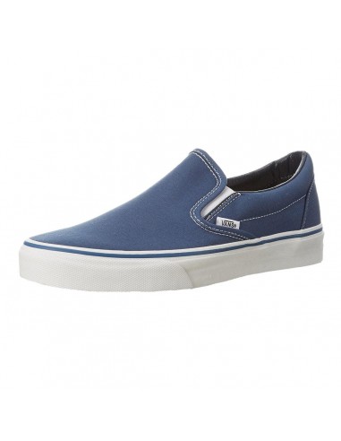 Vans Unisex Classic Navy Canvas Slip-On Sneaker |VEYENVY pas chere