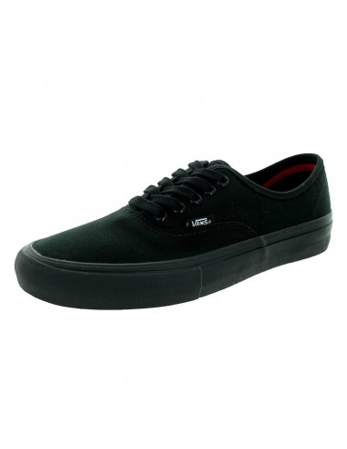 Vans Unisex Authentic Pro Black Canvas Skate Shoe |VQ0DBKA en stock