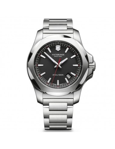 Victorinox Swiss Army I.N.O.X. Black Dial Steel 241723.1 Men's Watch Comparez plus de prix