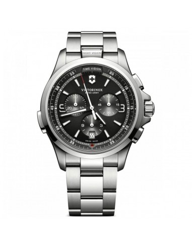 Victorinox Swiss Army Men's Watch - Night Vision Stainless Steel Bracelet | 241780 en ligne