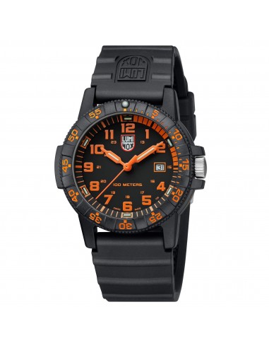 Luminox Men's Quartz Watch - Sea Turtle Giant 0320 Series Black Dial Strap | 0329 Profitez des Offres !