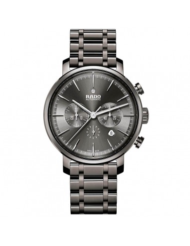 Rado Men's Chronograph Watch - DiaMaster Grey Dial Ceramic Bracelet | R14076112 Par le système avancé 