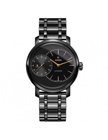 Rado Men's Automatic Watch - DiaMaster Black Dial Ceramic Bracelet | R14127152 Amélioration de cerveau avec