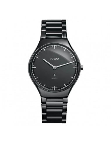 Rado Men's Automatic Watch - True Thinline Black Ceramic Bracelet | R27969152 prix