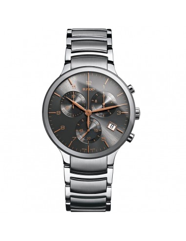 Rado Men's Chrono Watch - Centrix Black Dial Silver Tone Bracelet | R30122103 votre restaurant rapide dans 