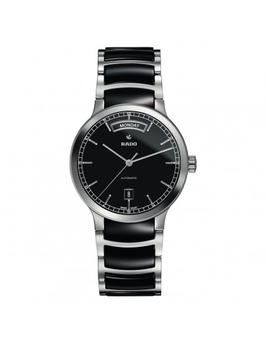 Rado Men's Automatic Watch - Centrix Black Dial Two Tone Bracelet | R30156152 du meilleur 