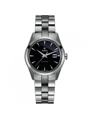 Rado Women's Automatic Watch - HyperChrome Black Dial Silver Tone Bracelet | R32091163 à prix réduit toute l'année