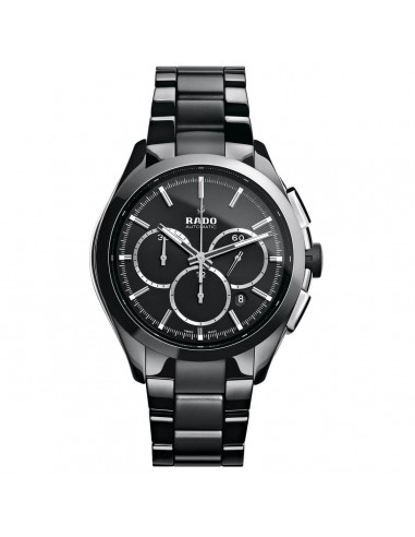 Rado Men's Chronograph Watch - HyperChrome Black Dial Bracelet | R32275152 Découvrez la collection