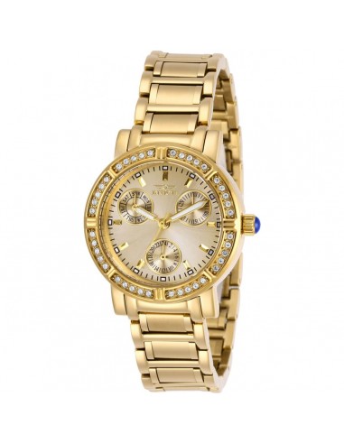 Invicta Women's Crystal Watch - Angel Gold Oyster Dial Yellow Gold Bracelet | 29115 En savoir plus