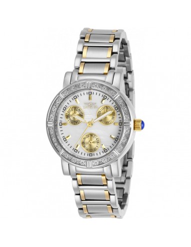 Invicta Women's Crystal Watch - Angel White Oyster Dial Two Tone Bracelet | 29117 pour bénéficier 