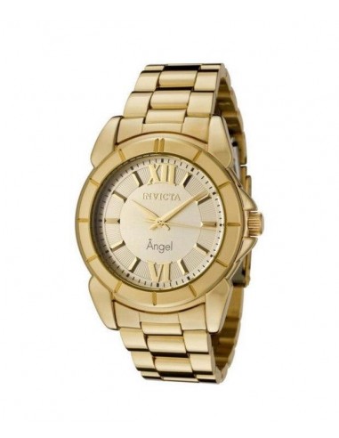 Invicta 0459 Women's Angel Gold-Tone Dial Gold Plated Steel Watch pour bénéficier 