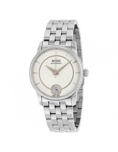 Mido Women's Diamond Watch - Baroncelli II Stainless Steel Bracelet | M0072076103600 Venez acheter