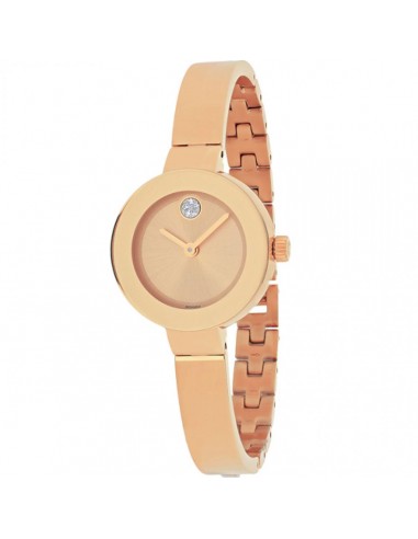 Movado Women's Quartz Watch - Bold Rose Gold Dial Bracelet | 3600286 paiement sécurisé