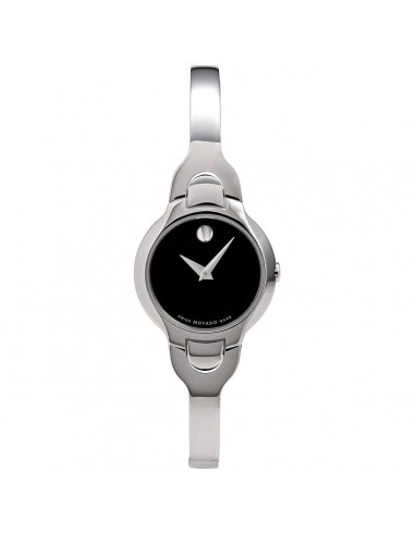 Movado Women's Quartz Watch - Kara Black Dial Stainless Steel Bracelet | 0605247 suggérées chez