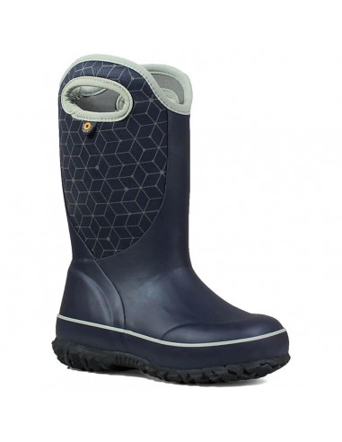 Bogs Kids' Boots - Slushie Web Geo Rain, Dark Blue Multi | 72291-469 prix