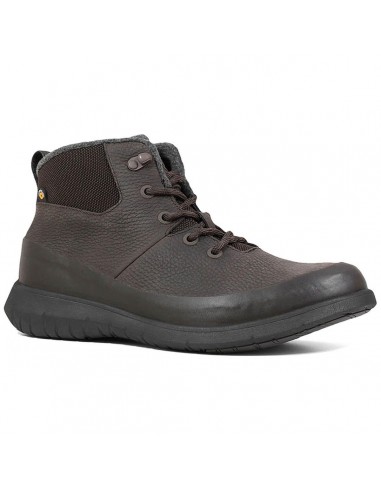 Bogs Men's Casual Boots - Freedom Lace Mid, Dark Brown, Size 10M | 72470-201-100 JUSQU'A -70%! 