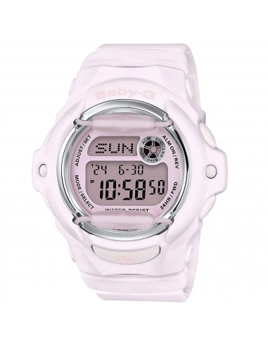 Casio Women's Watch - Baby-G Digital Dial Light Pink Resin Strap | BG169M-4 pas chere