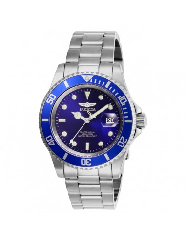 Invicta Men's Quartz Watch - Pro Diver Blue Dial Stainless Steel Bracelet | 26971 pas cher 