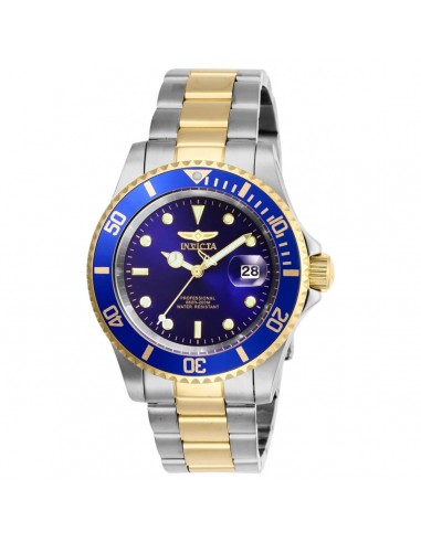 Invicta Men's Quartz Watch - Pro Diver Blue Dial Two Tone Bracelet | 26972 plus qu'un jeu 