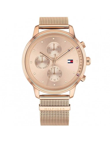 Tommy Hilfiger Women's Quartz Watch - Blake Rose Gold Dial Mesh Bracelet | 1781907 Comparez et commandez 