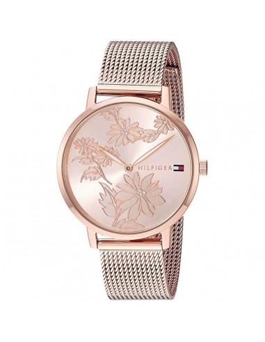 Tommy Hilfiger Women's Quartz Watch - Pippa Rose Gold Dial Mesh Bracelet | 1781922 est présent 