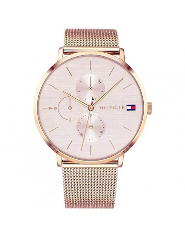 Tommy Hilfiger Women's Watch - Jenna Rose Gold Tone Dial Mesh Bracelet | 1781944 offre 