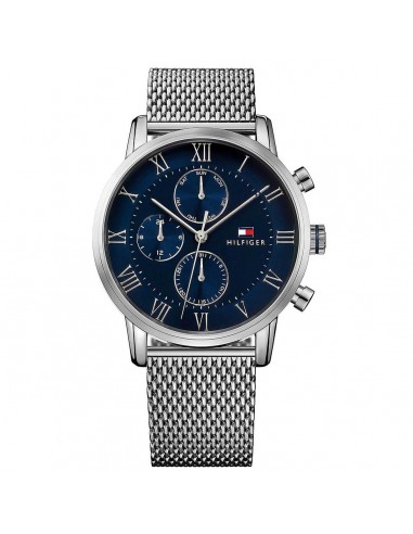 Tommy Hilfiger Men's Watch - Kane Blue Dial Stainless Steel Mesh Bracelet | 1791398 l'achat 