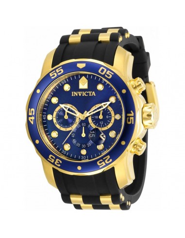 Invicta Men's Chronograph Watch - Pro Diver Blue Dial Two Tone Strap | 30763 votre restaurant rapide dans 