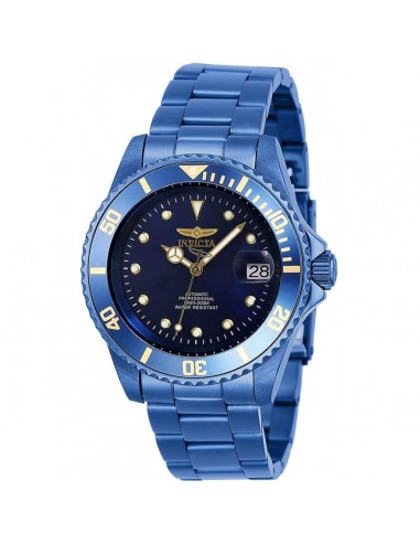 Invicta Men's Automatic Watch - Pro Diver Blue Stainless Steel Bracelet | 27750 commande en ligne