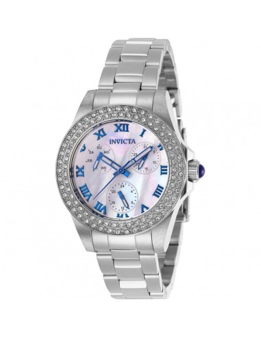 Invicta Women's Quartz Watch - Angel White MOP Dial Stainless Steel Bracelet | 28479 acheter en ligne