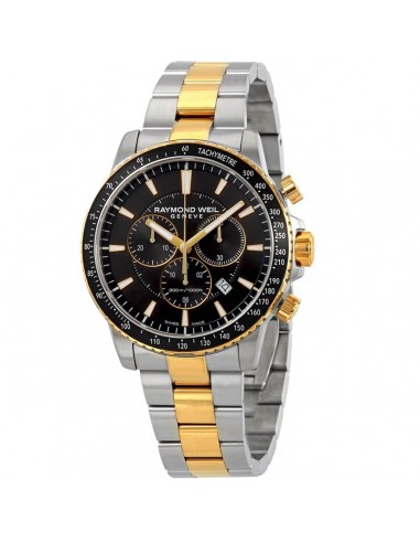 Raymond Weil Men's Chronograph Watch - Tango 300 Two Tone Bracelet | 8570-SP1-20001 la colonne vertébrale