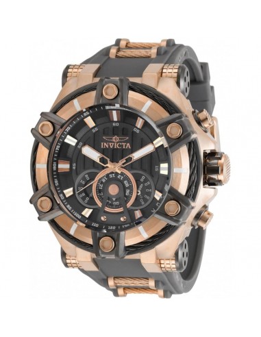 Invicta Men's Chronograph Watch - Bolt Gunmetal Dial Two Tone Strap | 30042 en stock