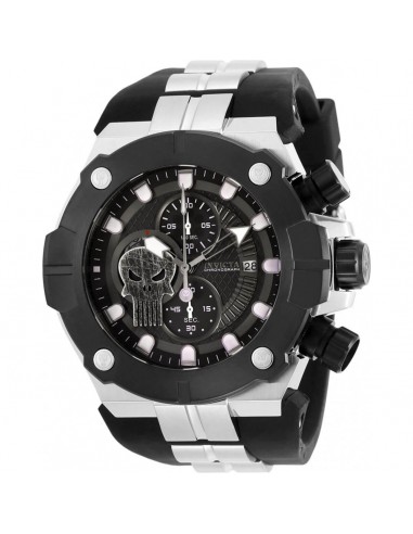 Invicta Men's Chronograph Watch - Marvel Black Dial Two Tone Strap | 30316 Le MVP de beaucoup