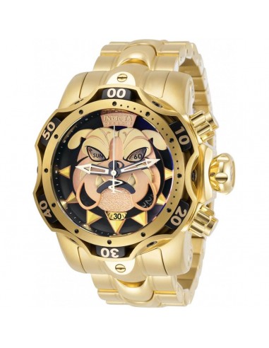 Invicta Men's Chronograph Watch - Reserve Venom Yellow Gold Bracelet | 30346 votre