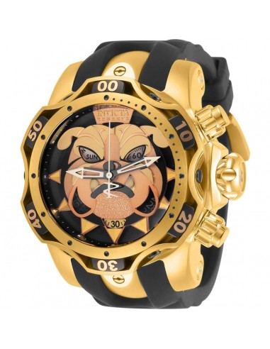 Invicta Men's Chronograph Watch - Reserve Venom Yellow Gold Case Strap | 30350 l'évolution des habitudes 