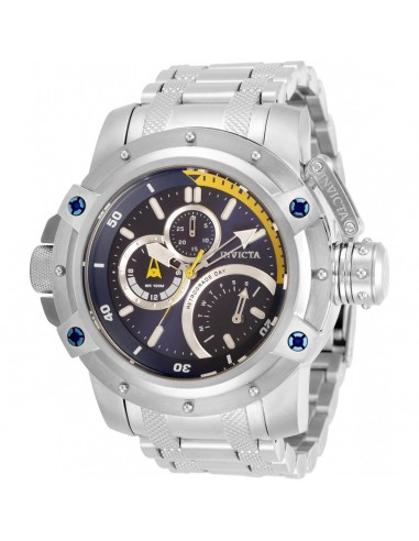 Invicta Men's Chronograph Watch - Coalition Forces Blue Dial Bracelet | 30379 la colonne vertébrale