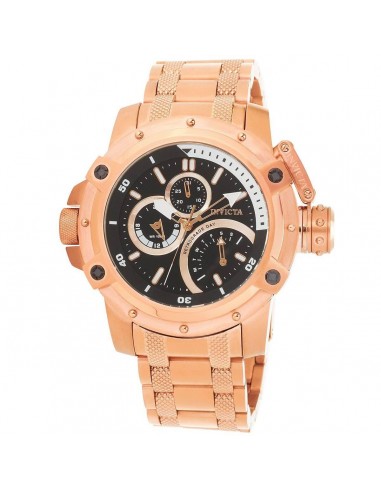 Invicta Men's Chronograph Watch - Coalition Forces Rose Gold Tone Bracelet | 30381 Dans la société mordern